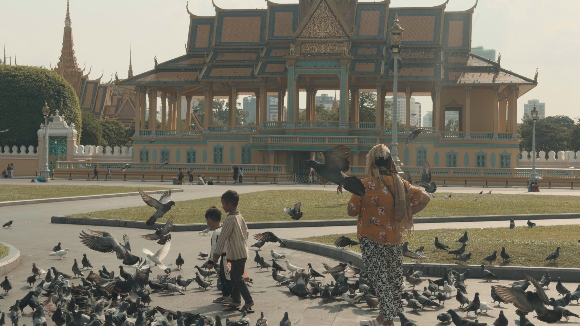 皇宫广场人群